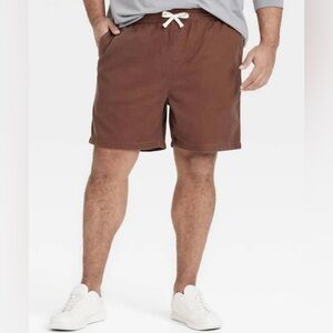 S56 NWT Goodfellow & Co. Men's Vintage Elevated Washed Pull-On Shorts - Size: S